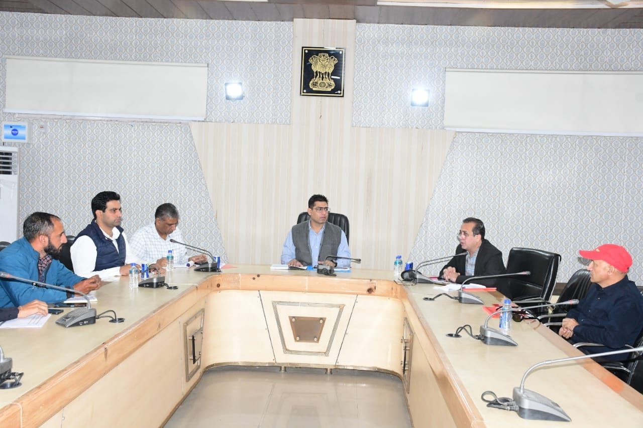 DC chairs District Grievance Redressal Committee meeting for Ayushman Bharat Scheme in Rajouri
