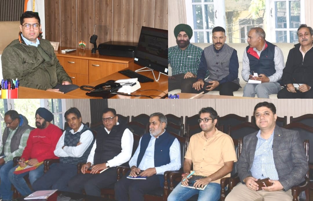 DC Rajouri holds change of land use meeting from agriculture to non agriculture purposes