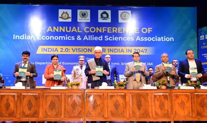 Manoj Sinha inaugurated 4th Annual Conference of Indian Economics & Allied Sciences Association