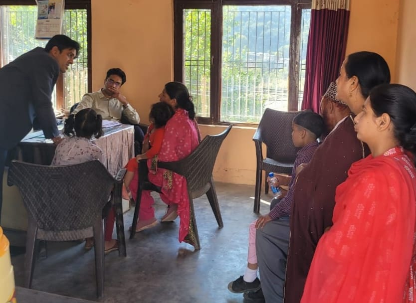 Rajouri Rotary Club organized free hearing screening/speech therapy camp