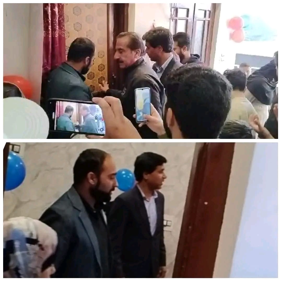 Syed Aijaz Kashani inaugurate’s Nukth Boutique and Almond Man Power Employment Cansultancy office in Srinagar