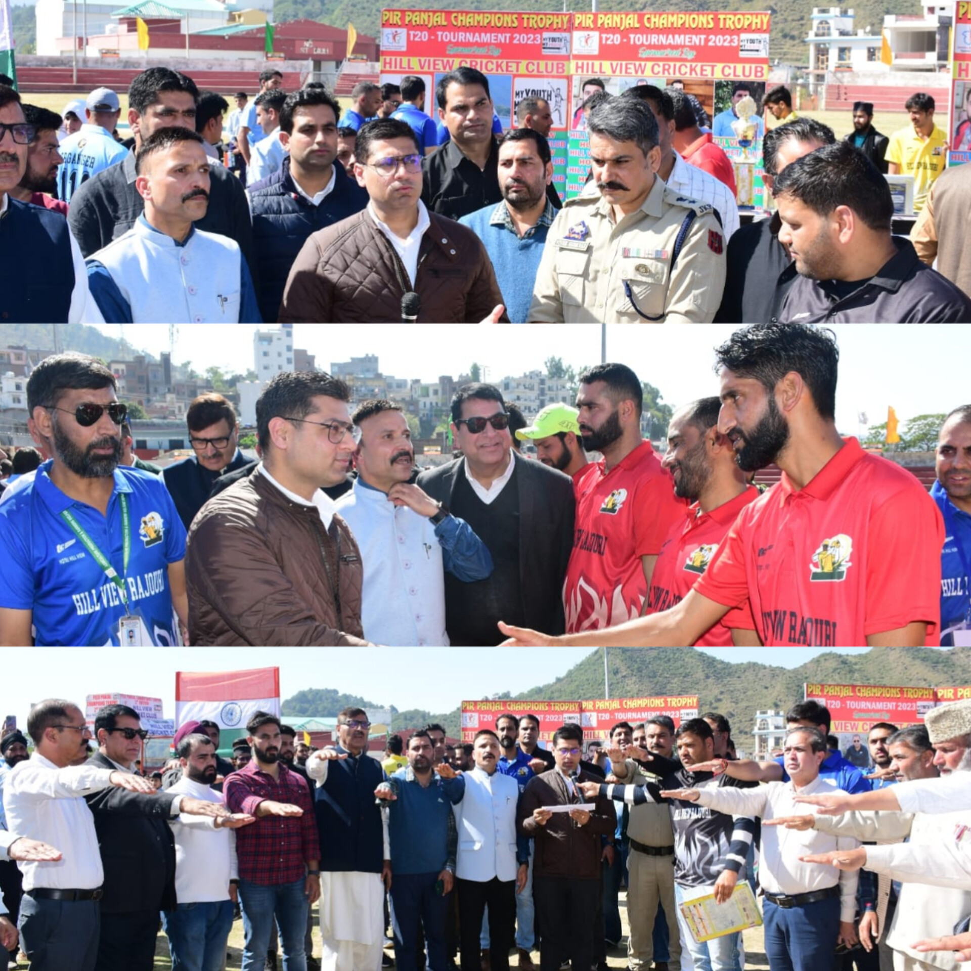 2nd Edition of All India T20 Peer Panjal Champions Trophy Tournament takes off at Rajouri  DC inaugurates mega sports event amid huge participation