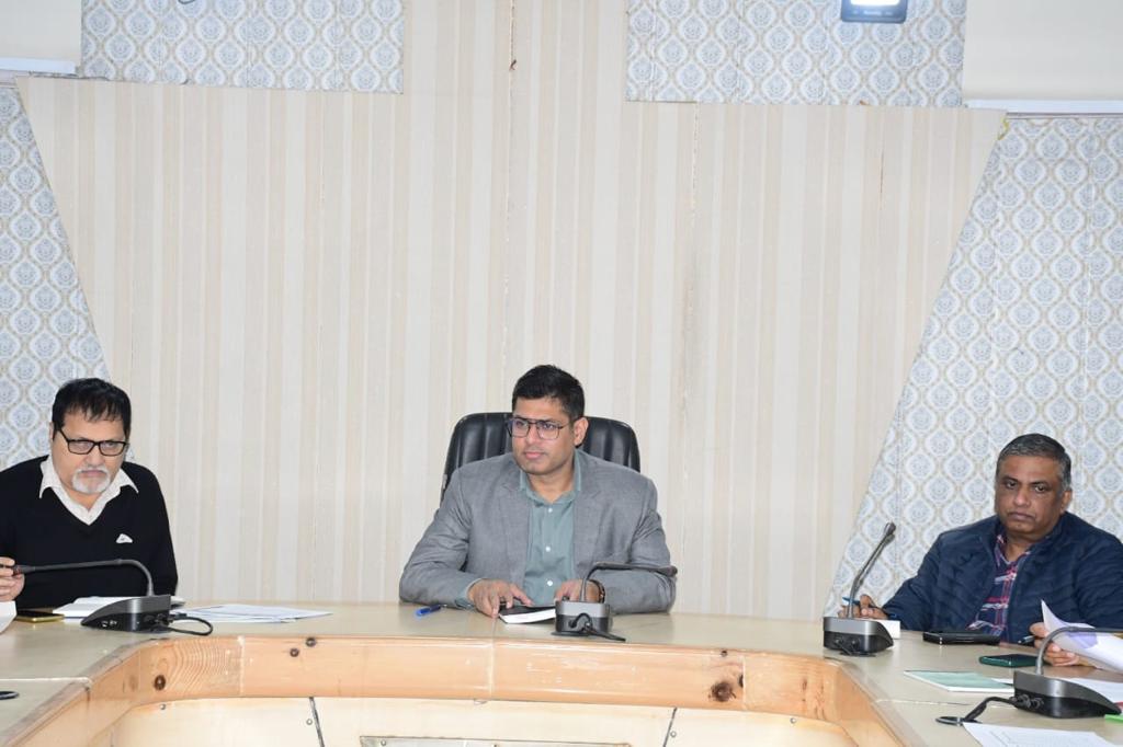 DC takes comprehensive review of RDD Sector works in Rajouri District ;  Impressive 33,053 PMAY Houses completed; over 10.56 lakh person-days generated under MGNREGA