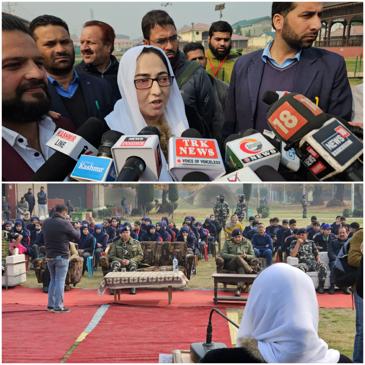 Arms & Drugs were given to youth by our enemies shielded by politicians Dr Darakhshan