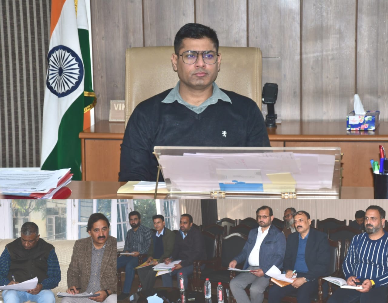 Deputy Commissioner reviews implementation of Self-Employment Generation schemes in Rajouri District