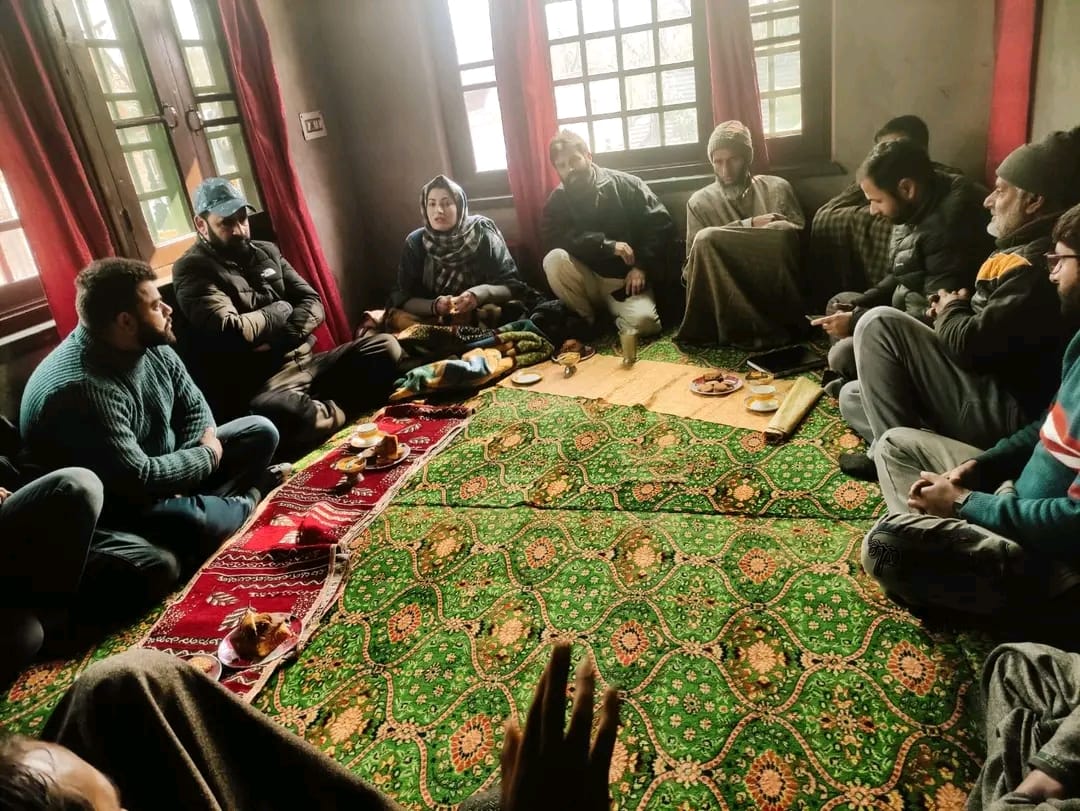 Saima Jan visit Wagoora area of Bk Pora, Budgam ,and took stock of developmental works.