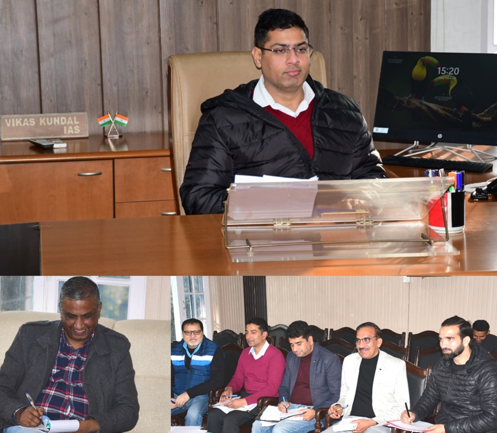 DC Rajouri reviews implementation of Pradhan Mantri Adi Adarsh Gram Yojana (PMAAGY)
