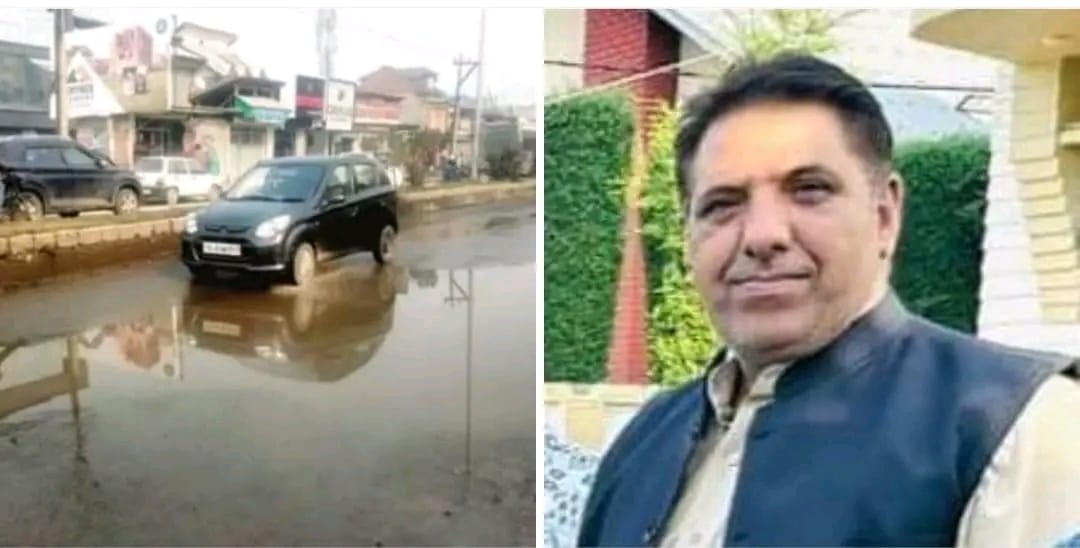 Drainage Overflowing in Kawdara: Mohammad Altaf Dar Raises Concerns