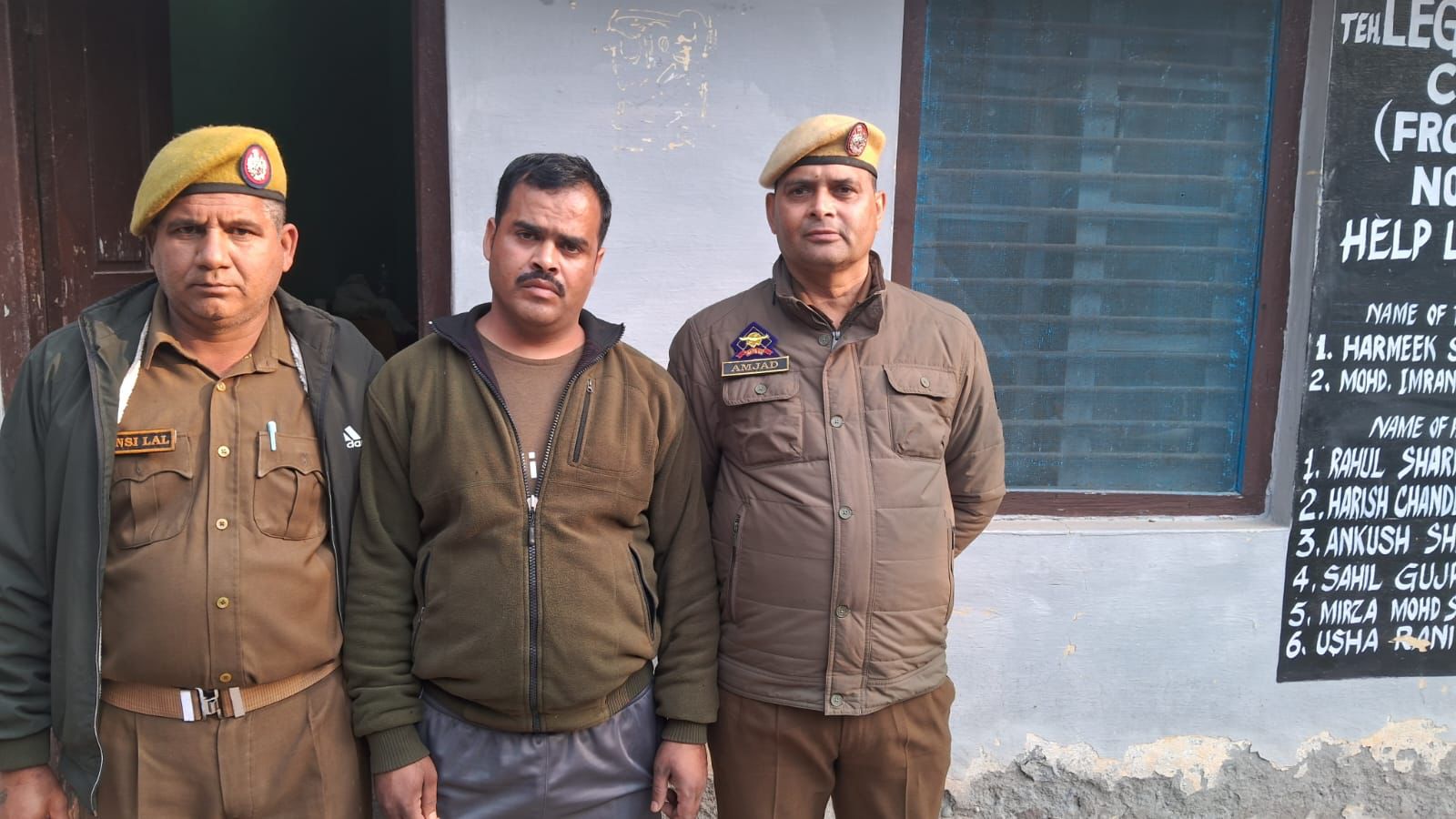 Absconder Nabbed at Nowshera of Rajouri. Identified as Shah Nawaz ; S/O Jamat Ali of Kotranka Rajouri.