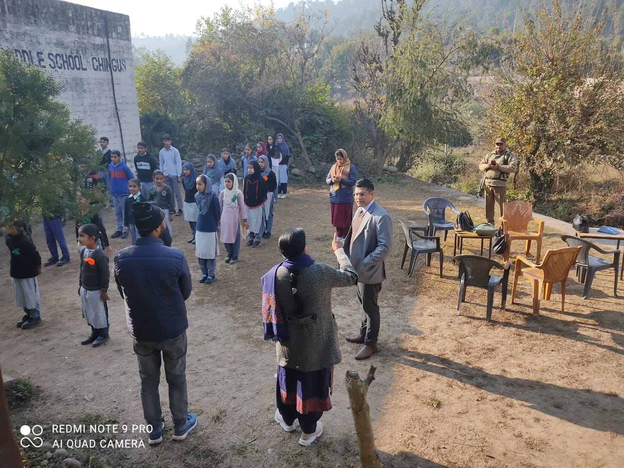 DC Rajouri conducts inspection of Govt Middle School Chingus (GMS)