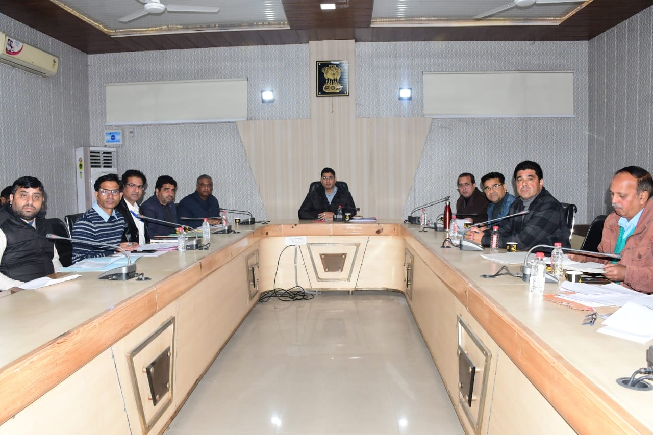 Deputy Commissioner Rajouri takes comprehensive review of Health Sector