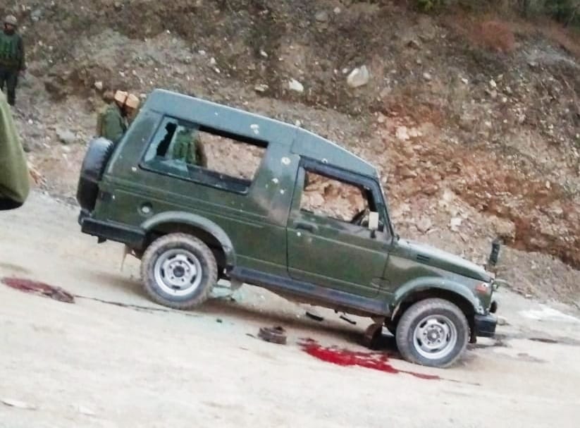 Terrorists ambush 2 Army vehicles in Poonch. Five soldiers attain martyrdom, 2 injured