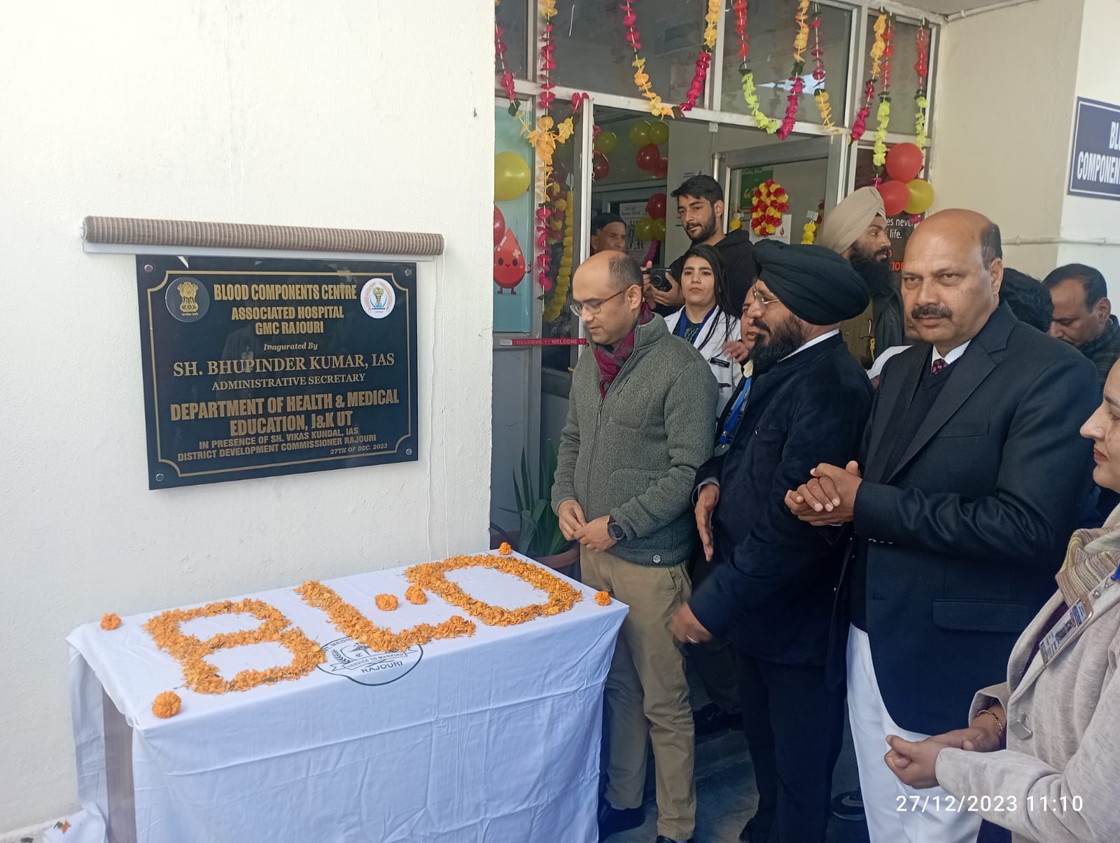 Secretary Health visits Rajouri; inaugurates vital healthcare facilities