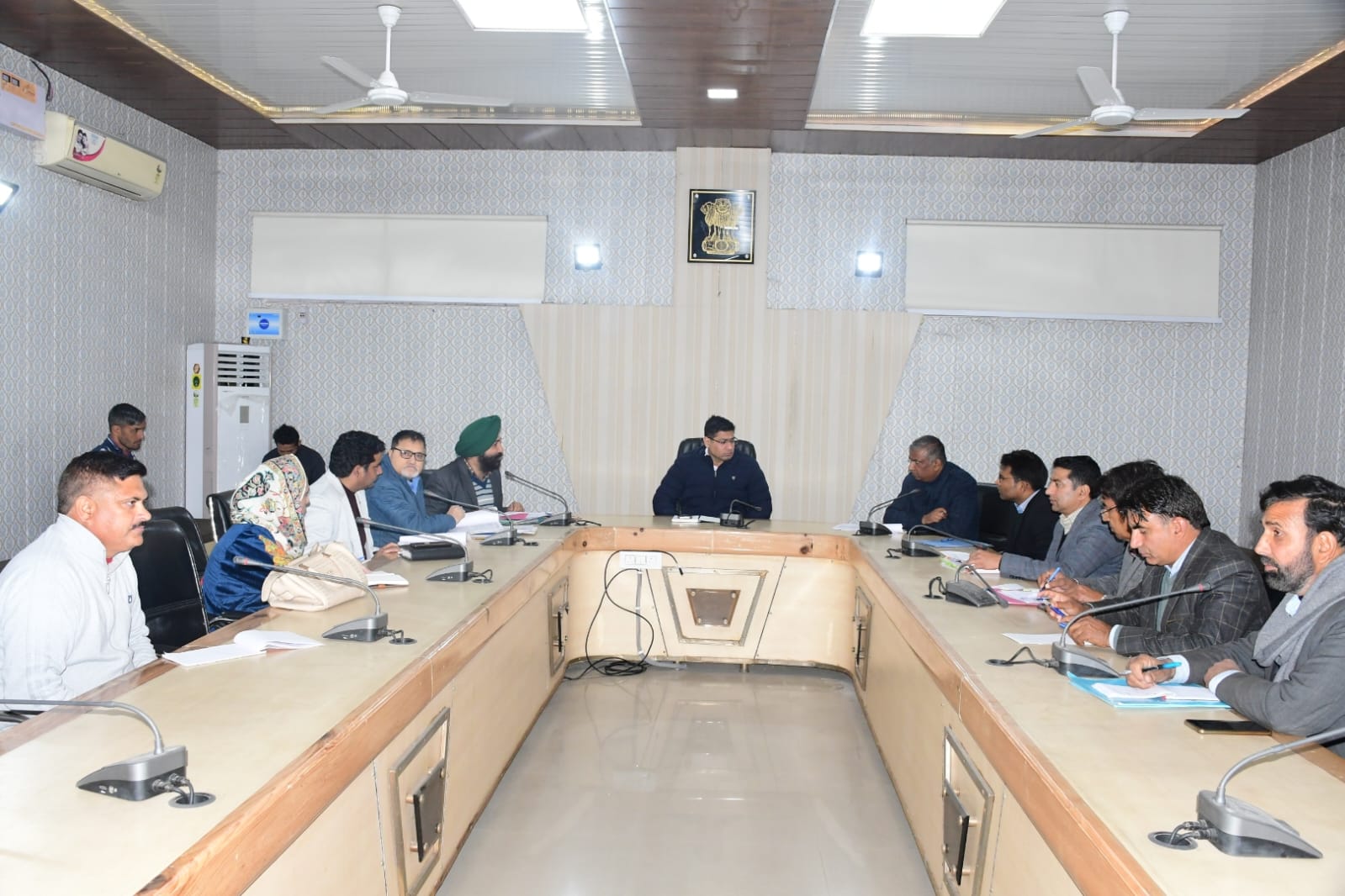 DC Rajouri discusses execution plan for proposed projects : Asks stakeholders to expedite process for seeking forest Clearances