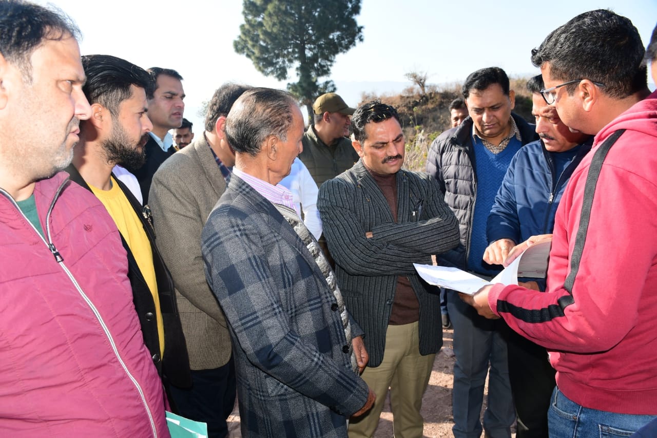 DC Rajouri inspects developmental projects during whirlwind tour of border areas