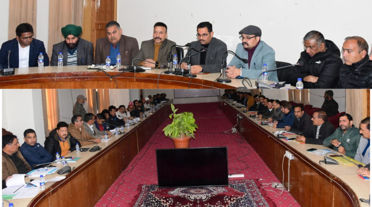 DC Rajouri chairs introductory meeting with District & Sectoral Officers
