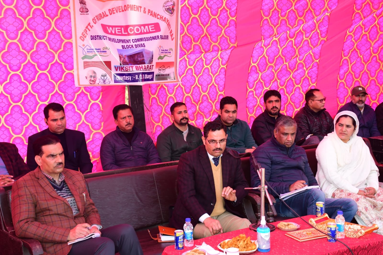 Weekly Block Diwas: DC Rajouri addresses public concerns at Sagote