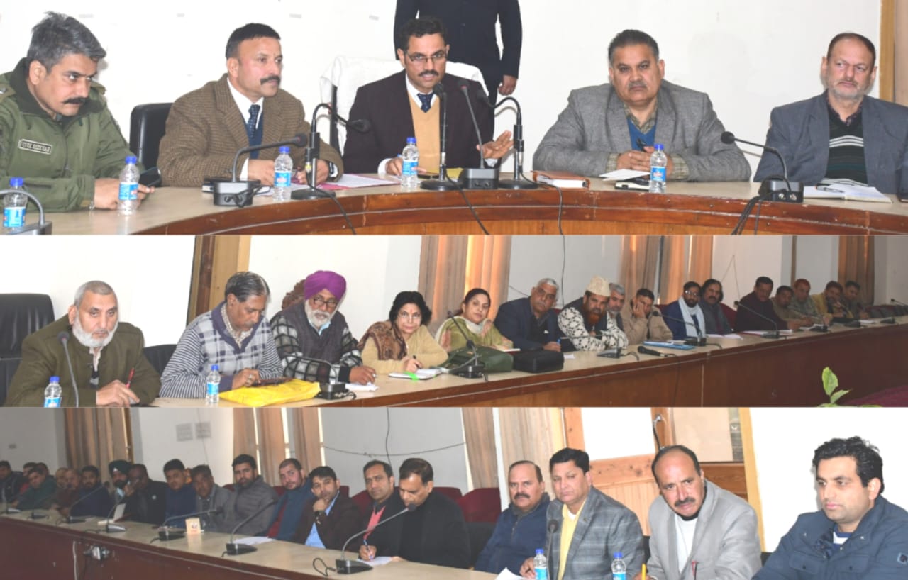 Deputy Commissioner Rajouri finalises arrangements for JKSSB Exams