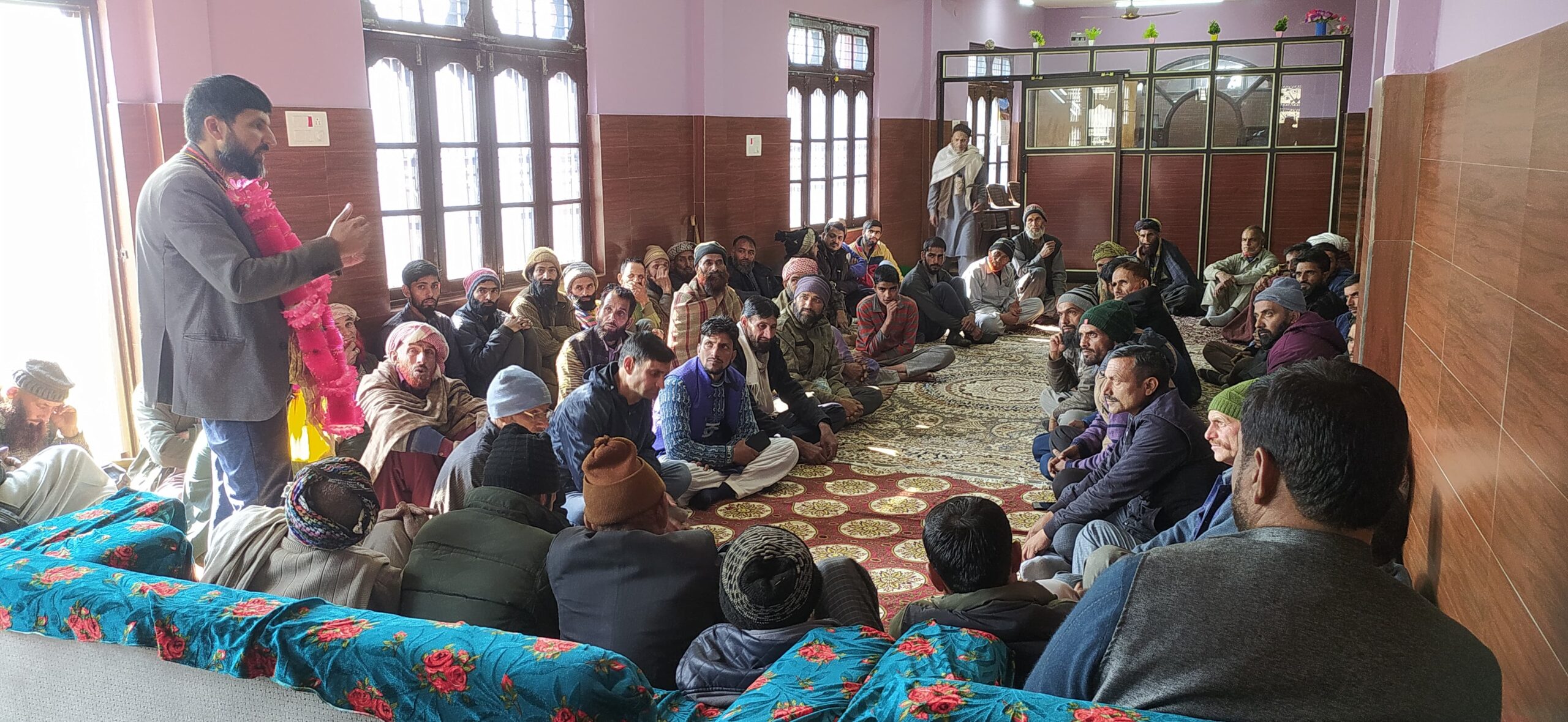Public Felicitates Farooq Inqlabi for Selfless Services as Sarpanch & assured Full Support in Future 