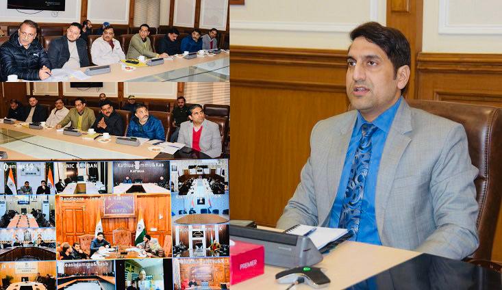 Secretary Planning reviews progress of Centrally Sponsored Schemes with CPOs _ Utilise the Database for scientific designing of Projects to achieve greater common good: Aijaz Asad