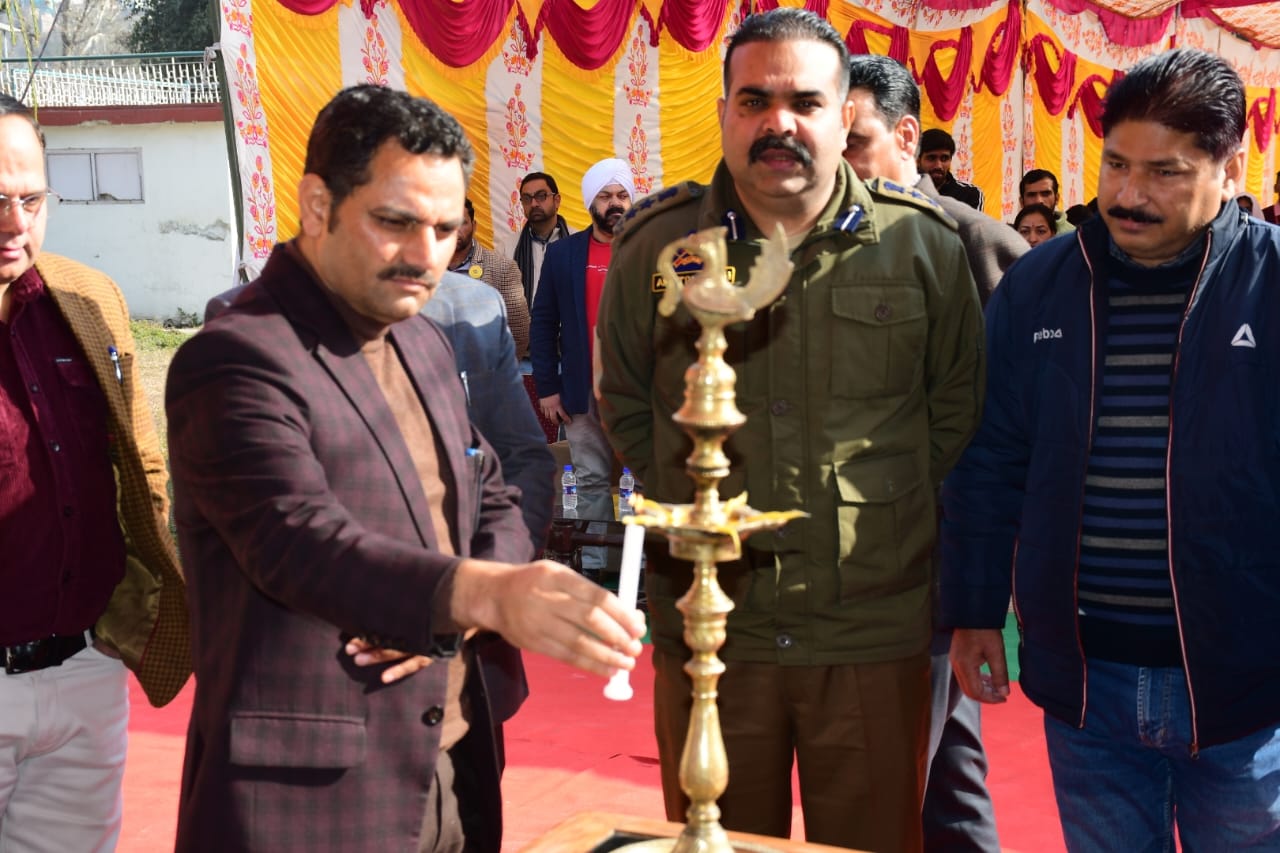 District Administration Rajouri organised a mega event to encourage eligible youth to participating in the electoral process