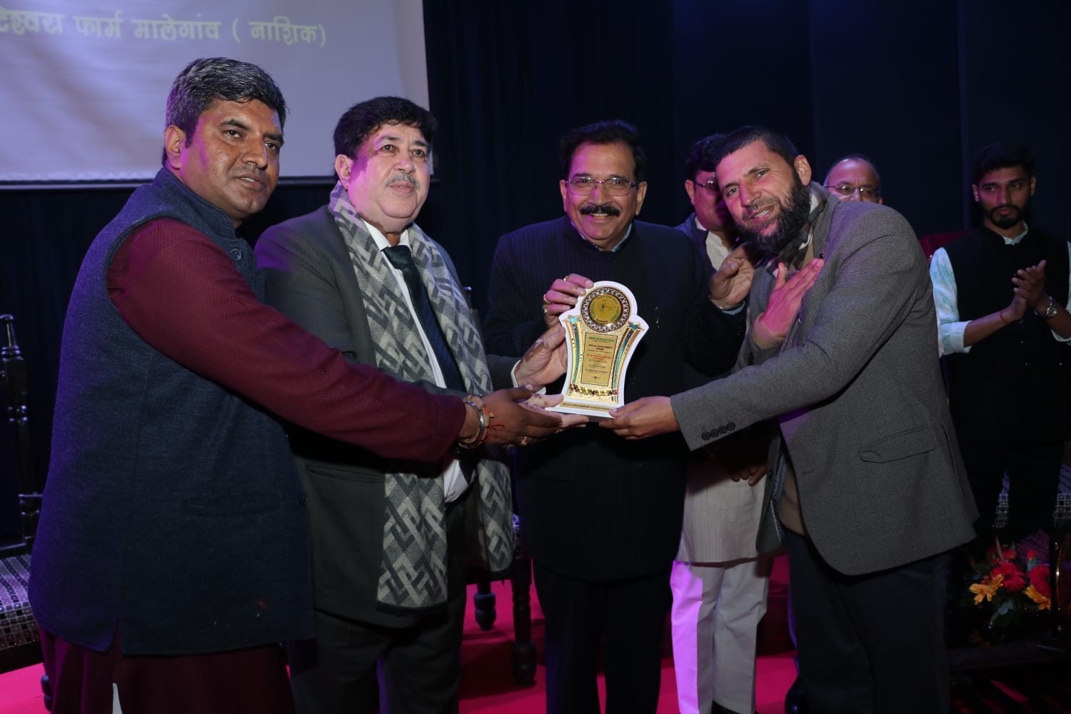 Farooq Inqlabi receives Special Achievement Award in Agriculture & Cooperative from BKS