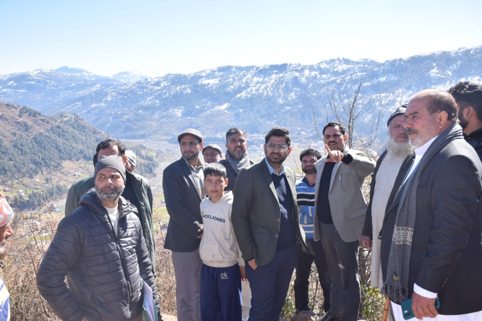 DC Rajouri conducts extensive tour of Subdivision Koteranka; Inspects progress of work on under construction works