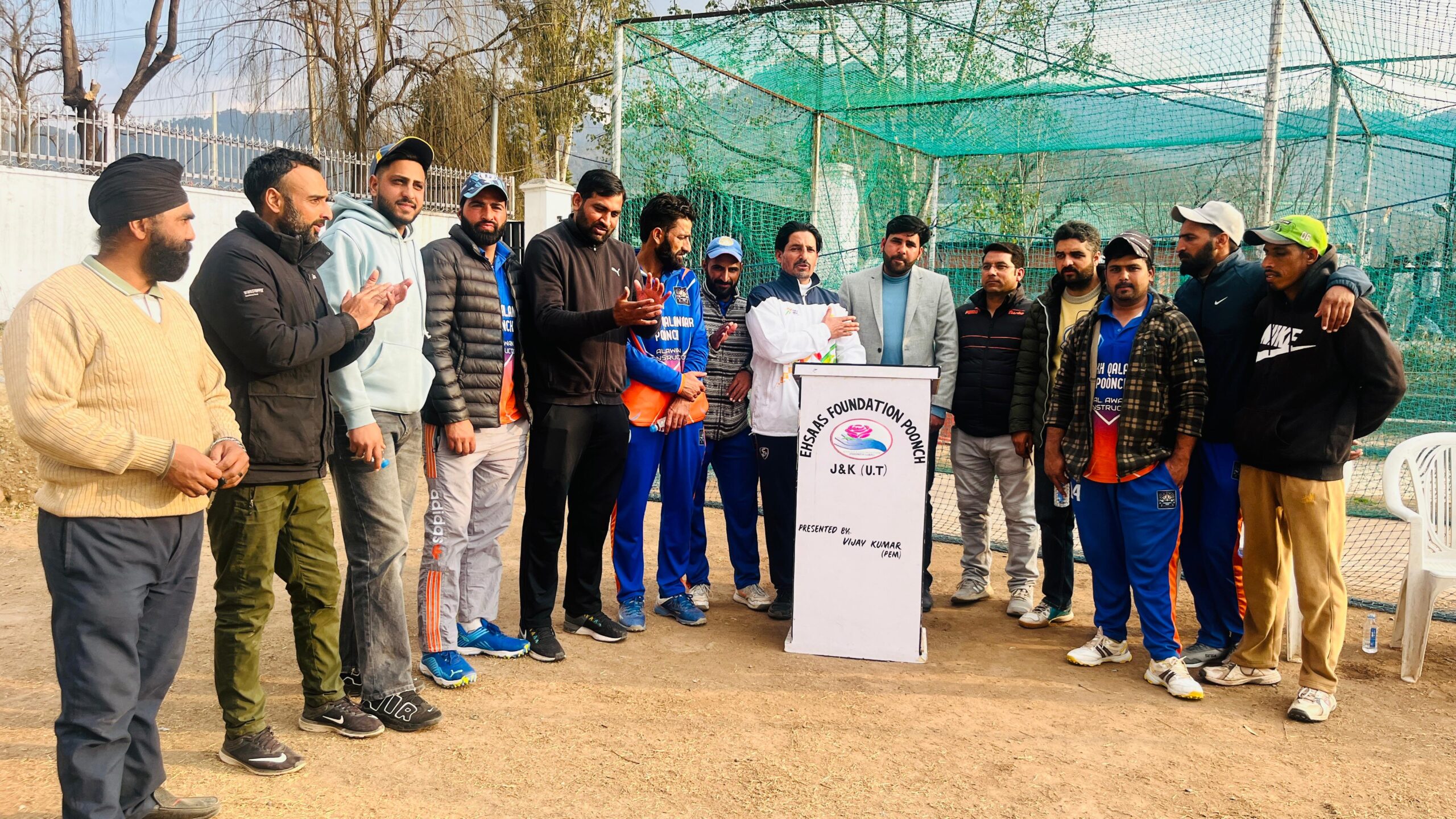 LOC Cricket Club Unveils New Jersey Sponsored by Liaquat Choudhary (Indian Oil)