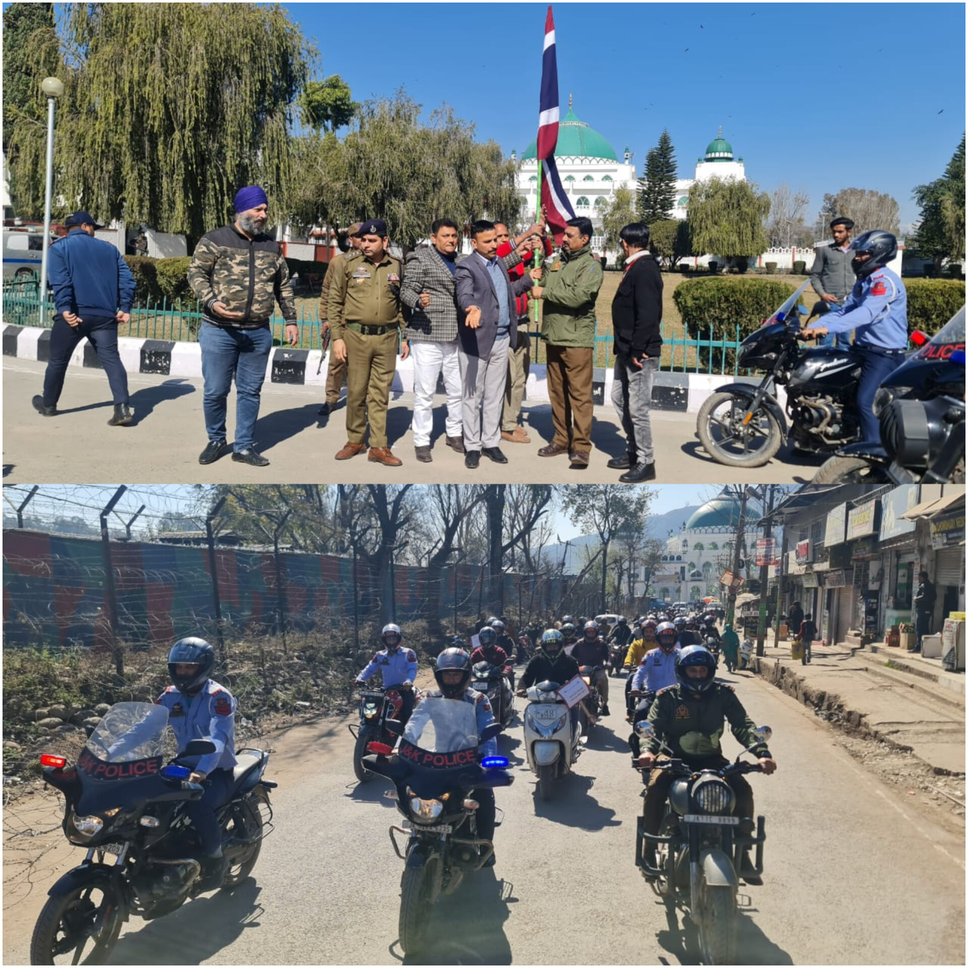 NRSM: MVD Organises Bike Rally to Promote Road Safety Awareness in Rajouri