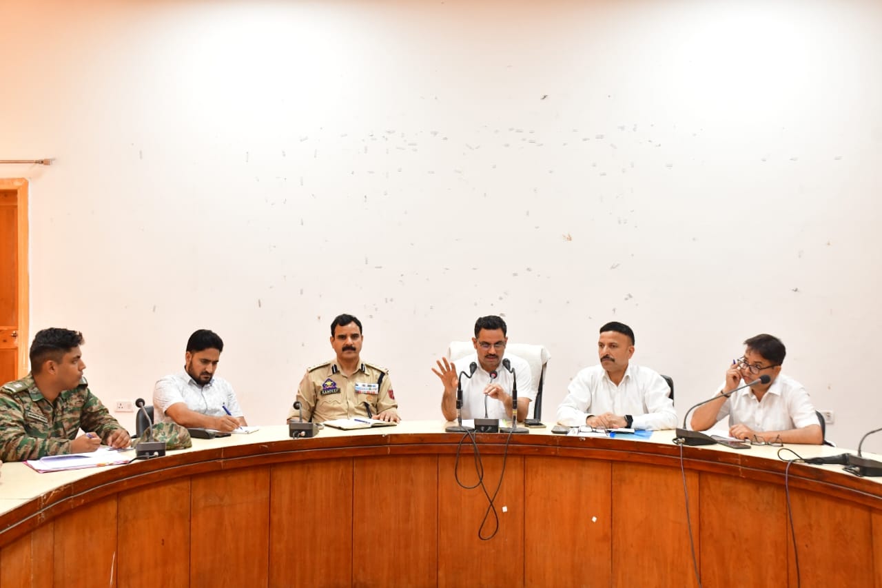 DC Rajouri reviews arrangements for Shri Baba Budha Amarnath Ji Yatra