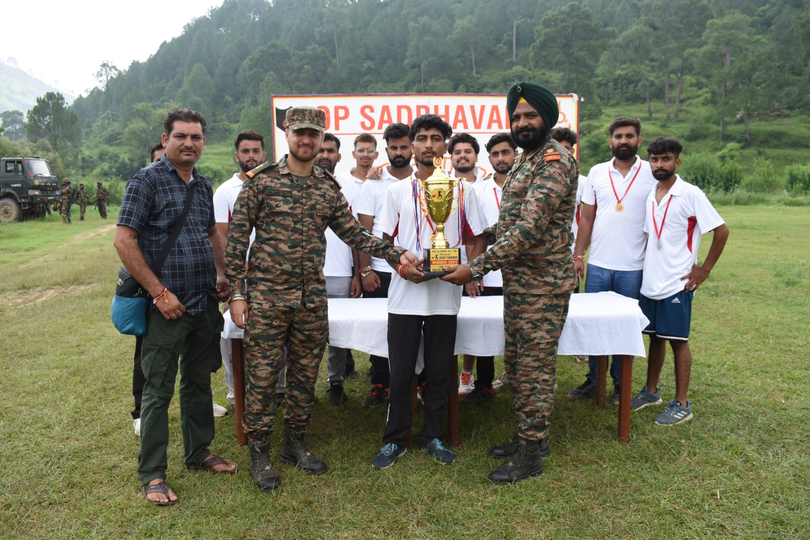 Kalal Bn organises Friendly matches under OP Sadhbhavna