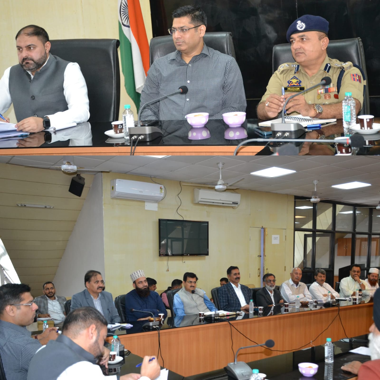 DC Poonch, Vikas Kundal Chairs Meeting to discuss Diwali, and Mahant Bachiter Singh Ji’s Annual Barsi arrangements in Poonch