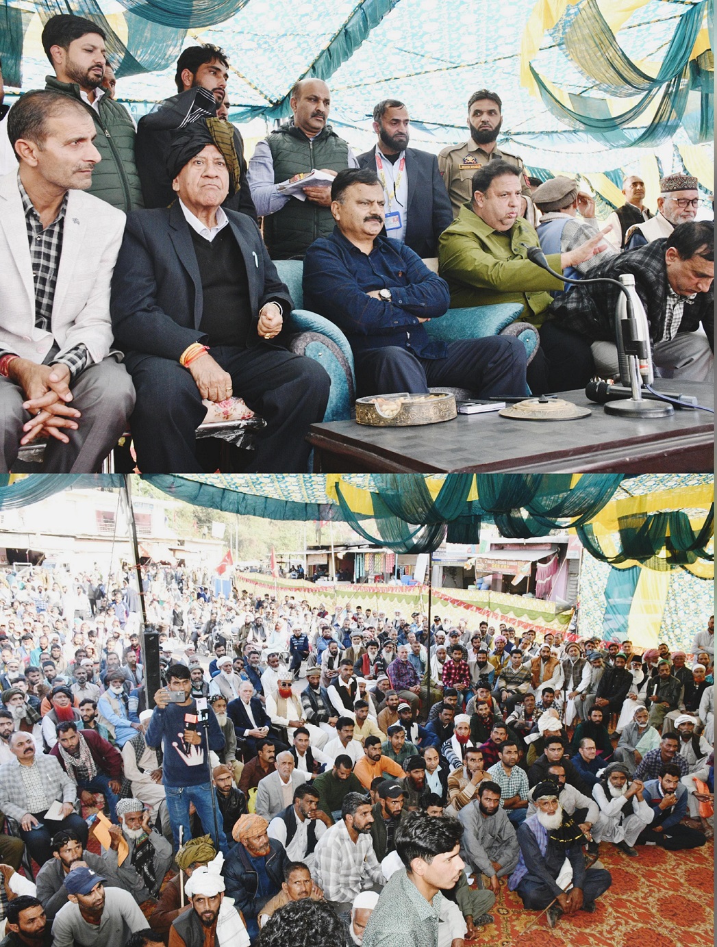 Rana holds Public Darbar at Kalakote; Assures Timely Resolution of Grievances