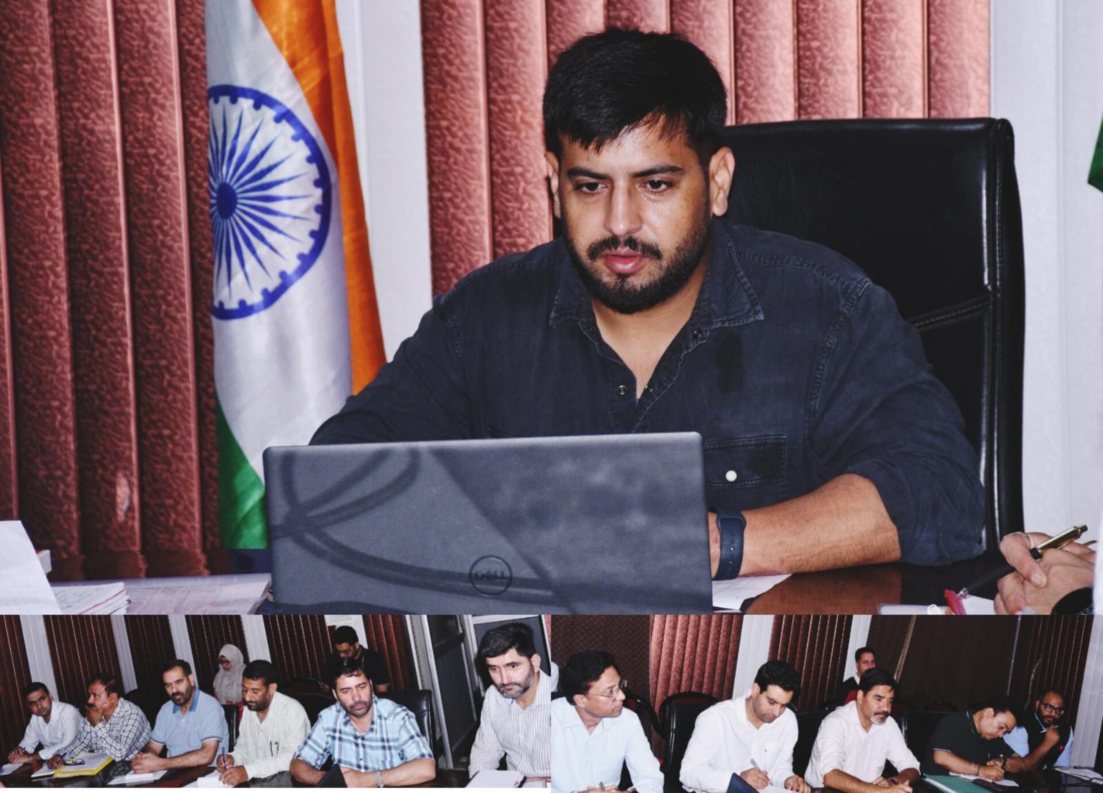 DC Rajouri reviews implementation of JJM, Onboarding to DESM Dashboard