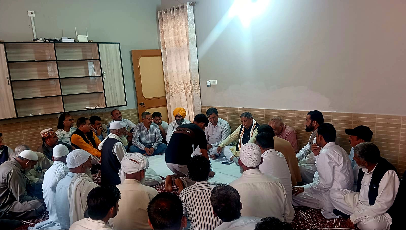 BJP President Among Several Leaders Visit Mendhar, Offer Condolences to Former MLC Murtaza Khan