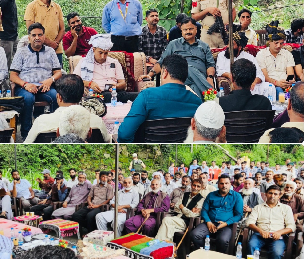 Rana Holds Public Darbar at Chhungan Nabni ; Assures Timely Restoration of Flood-Damaged Road Strengthening of Water Supply Schemes and Educational Facilities