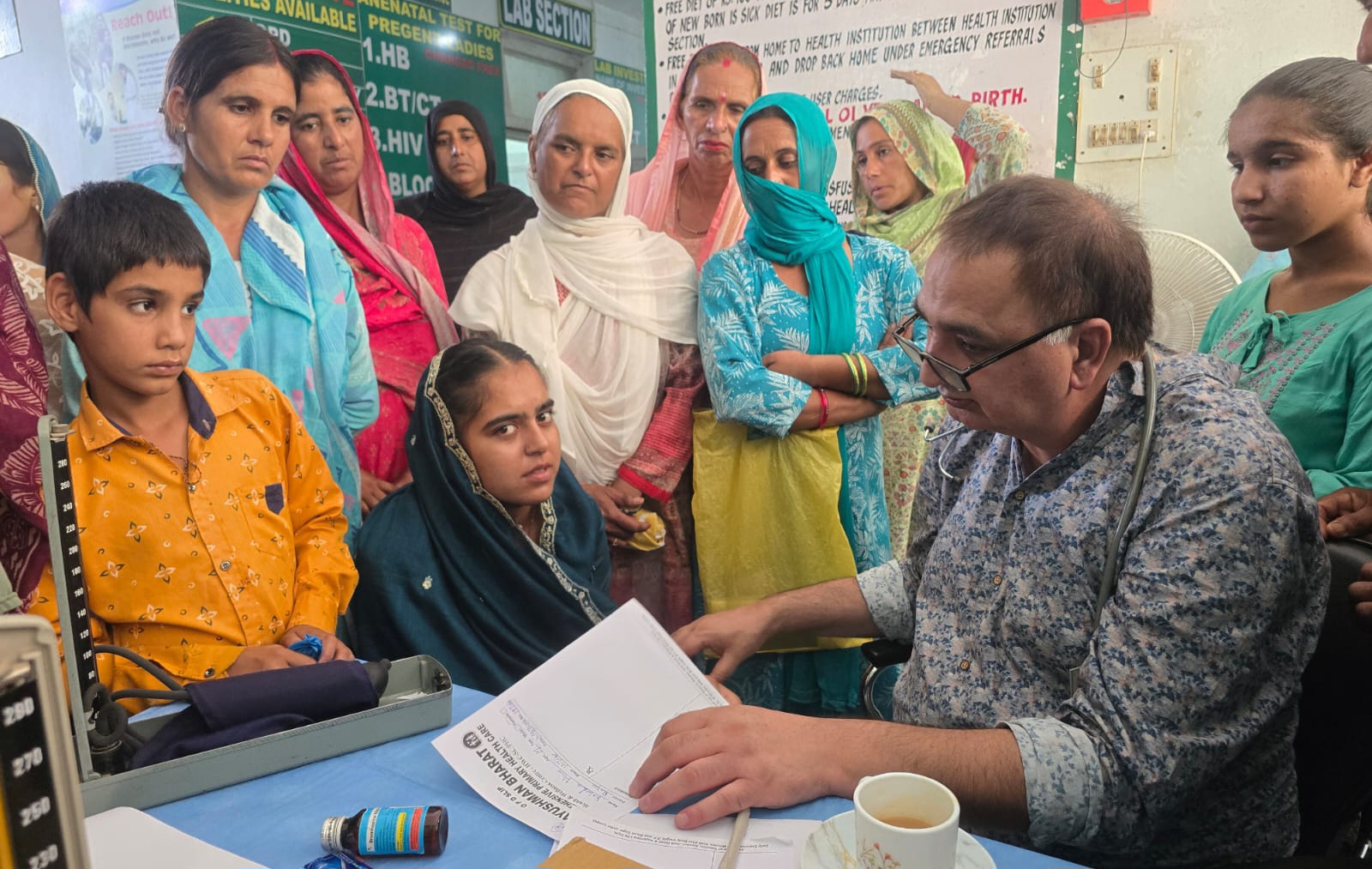 Mega Medical Camp Organized at CHC Kalakote to Support Flood-Affected Residents