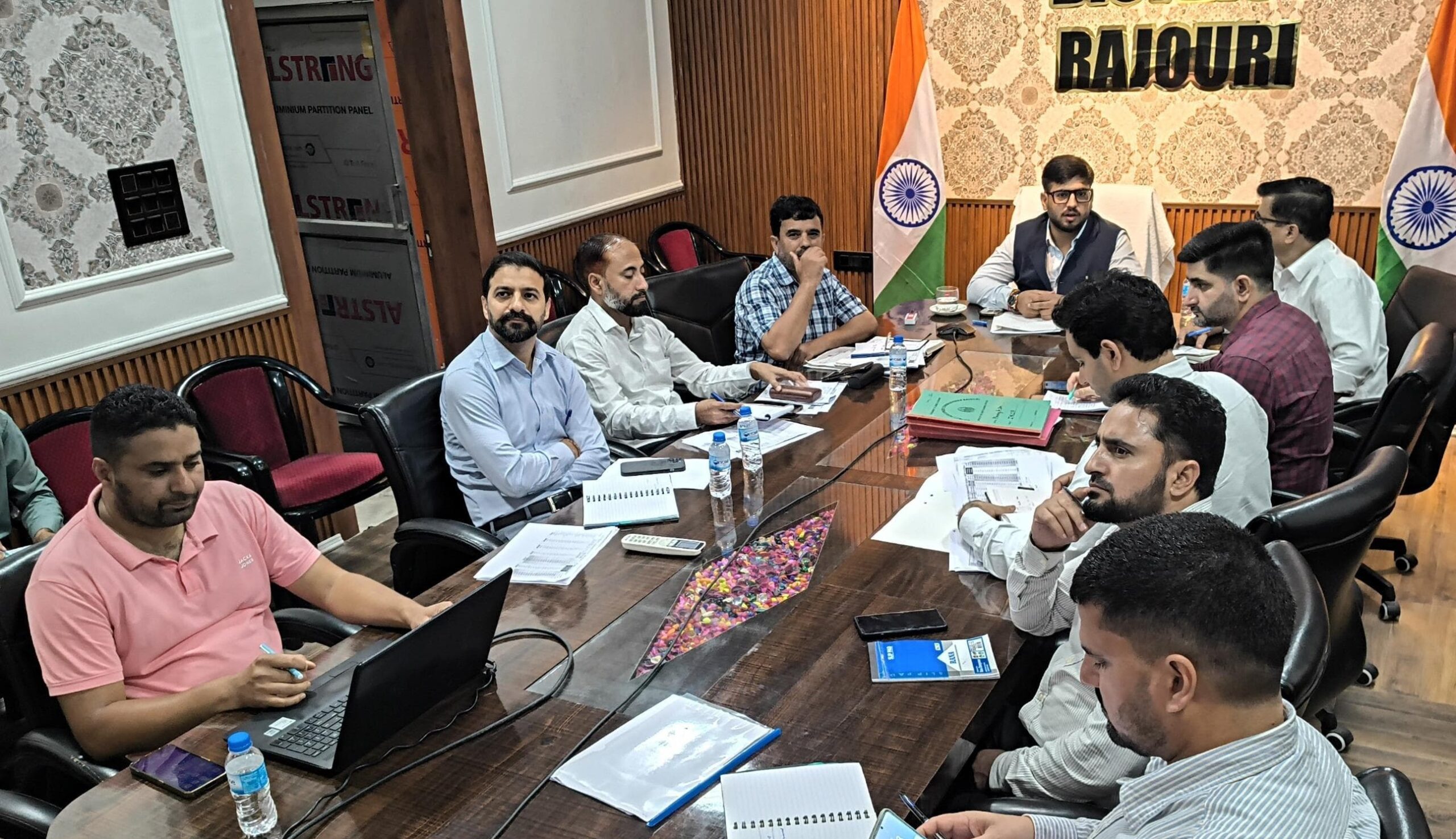 DC Rajouri reviews working of Rural Development Department; emphasises timely achievement of targets