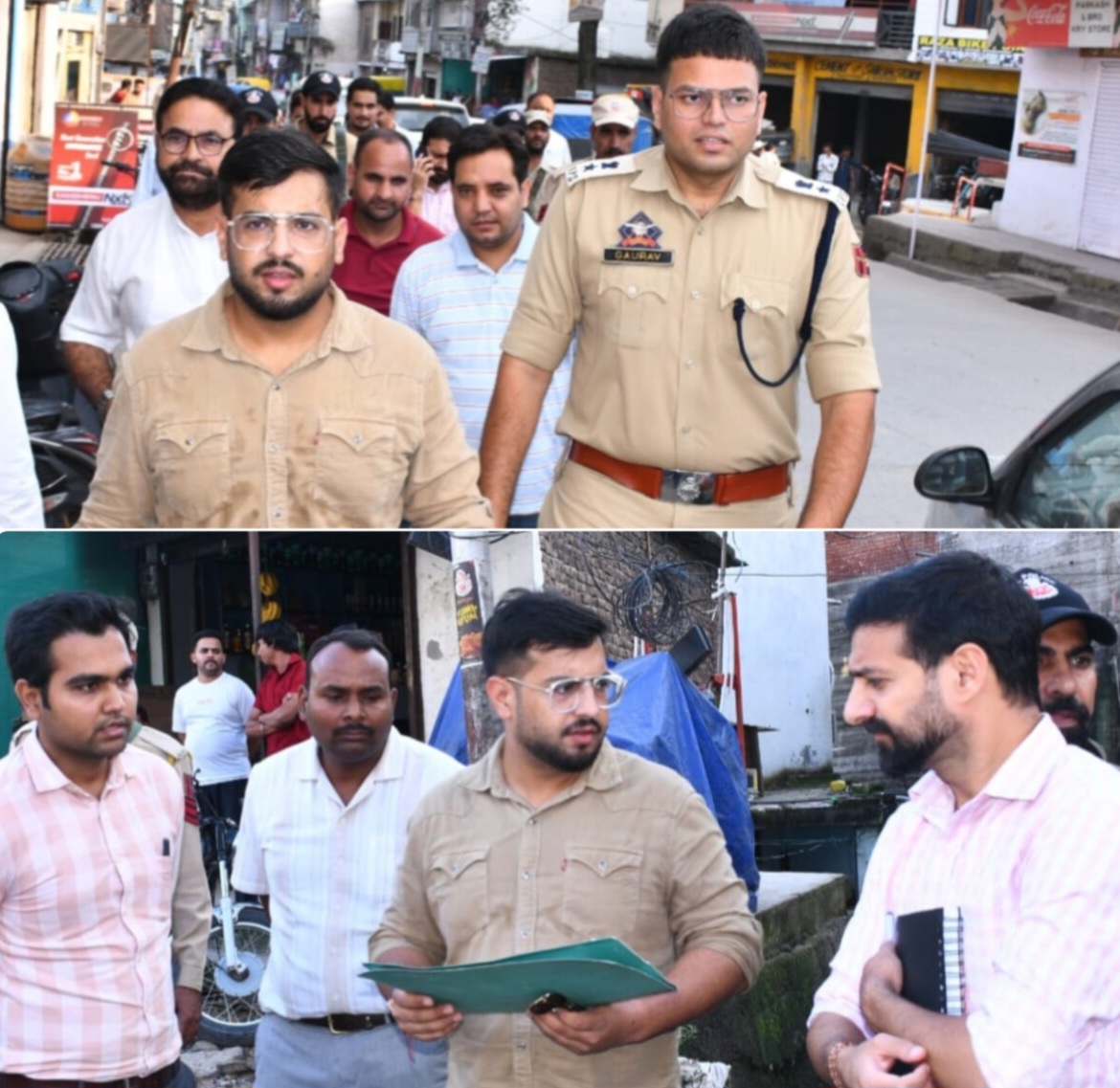 DDC Rajouri Inspects Culvert at Kheora; Directs BRO for Early Action