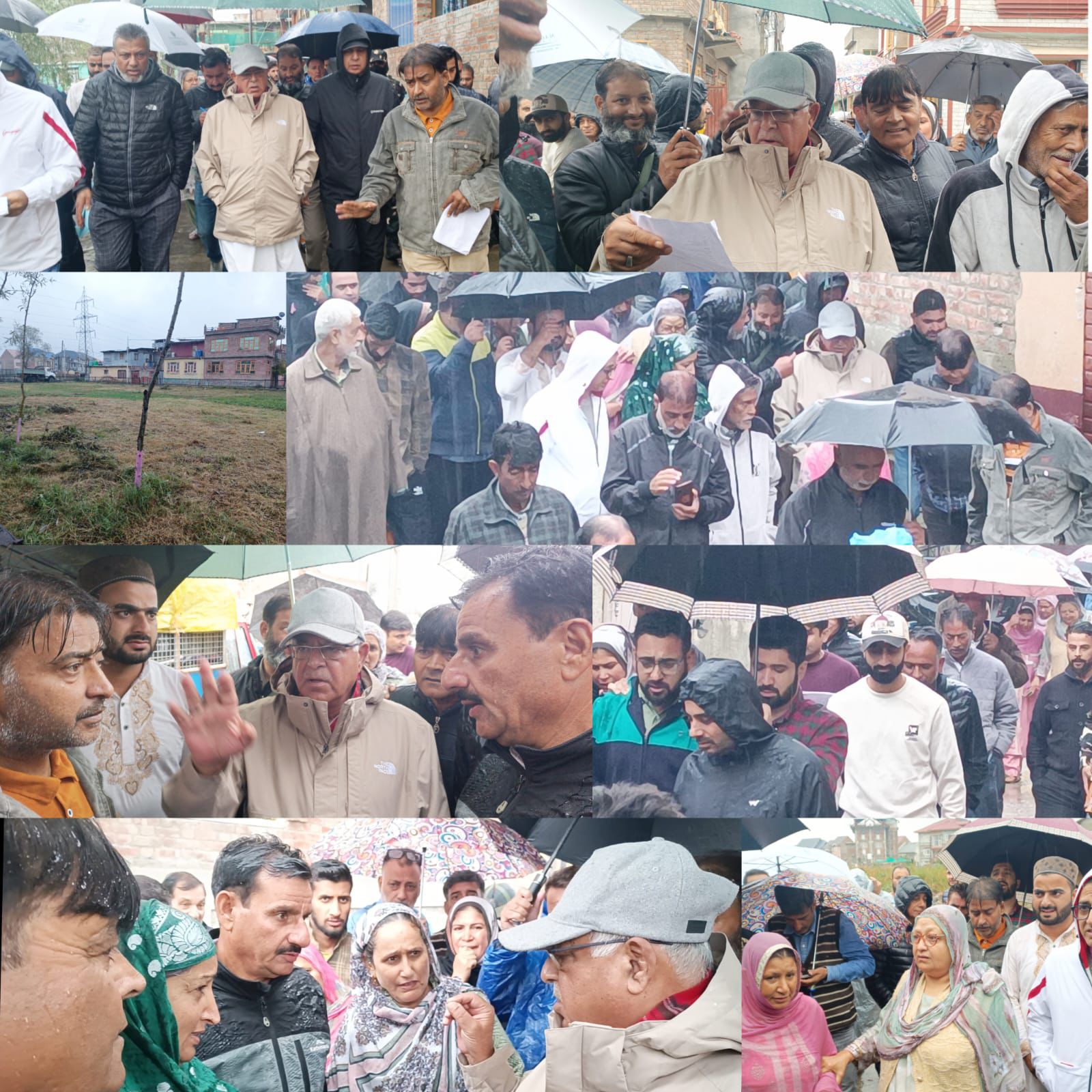 Tariq Hameed Karra Tours Central Shalteng, Directs Officials to Address Developmental Issues and Flood Risks