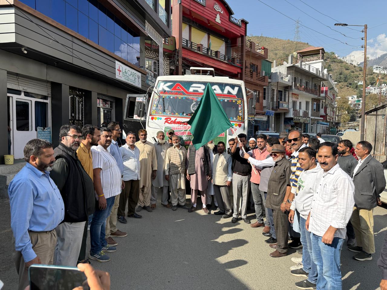 Progressive Farmers from Darhal Flagged Off for Interstate Exposure Visit to Punjab Agricultural University