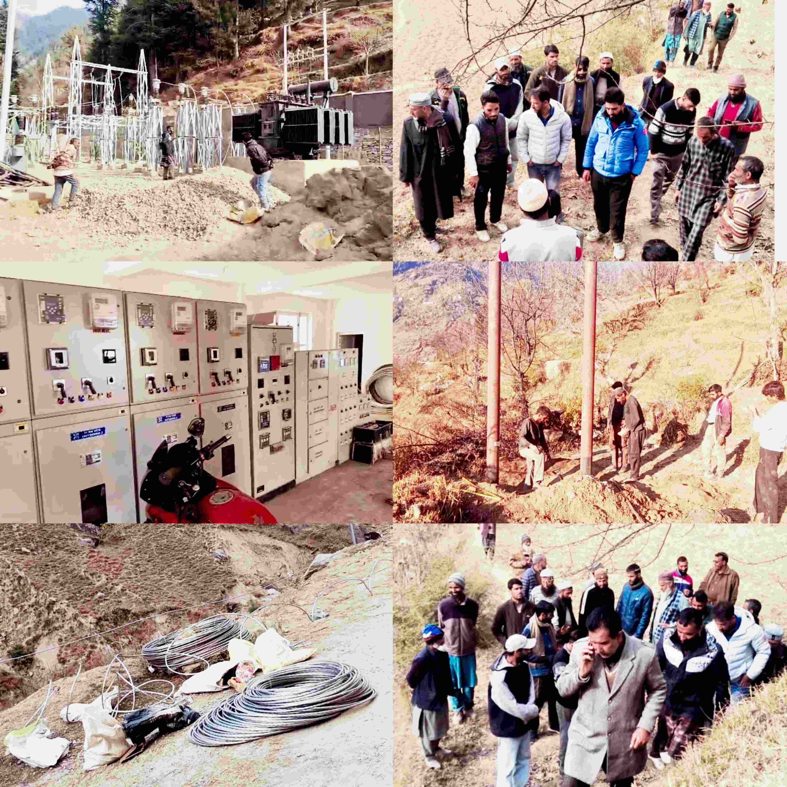 Delay in the Completion of the 33/11 KV Electric Recieving Station in Bunjwah