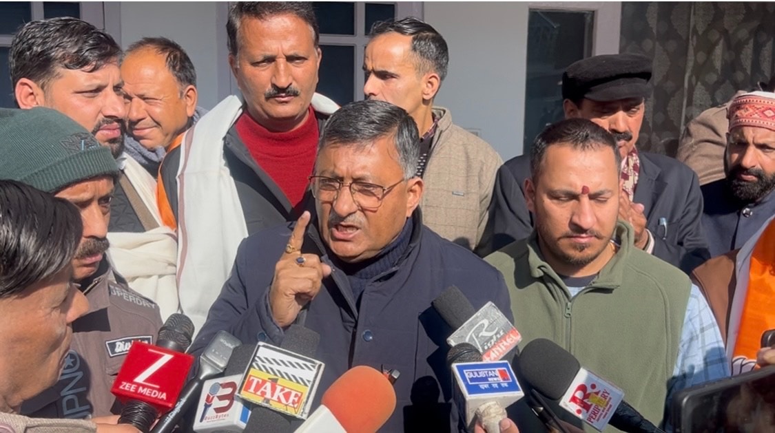 Vibodh Gupta Felicitates New BJP Cell Conveners in Rajouri; Highlights Modi Govt’s Development Push in J&K