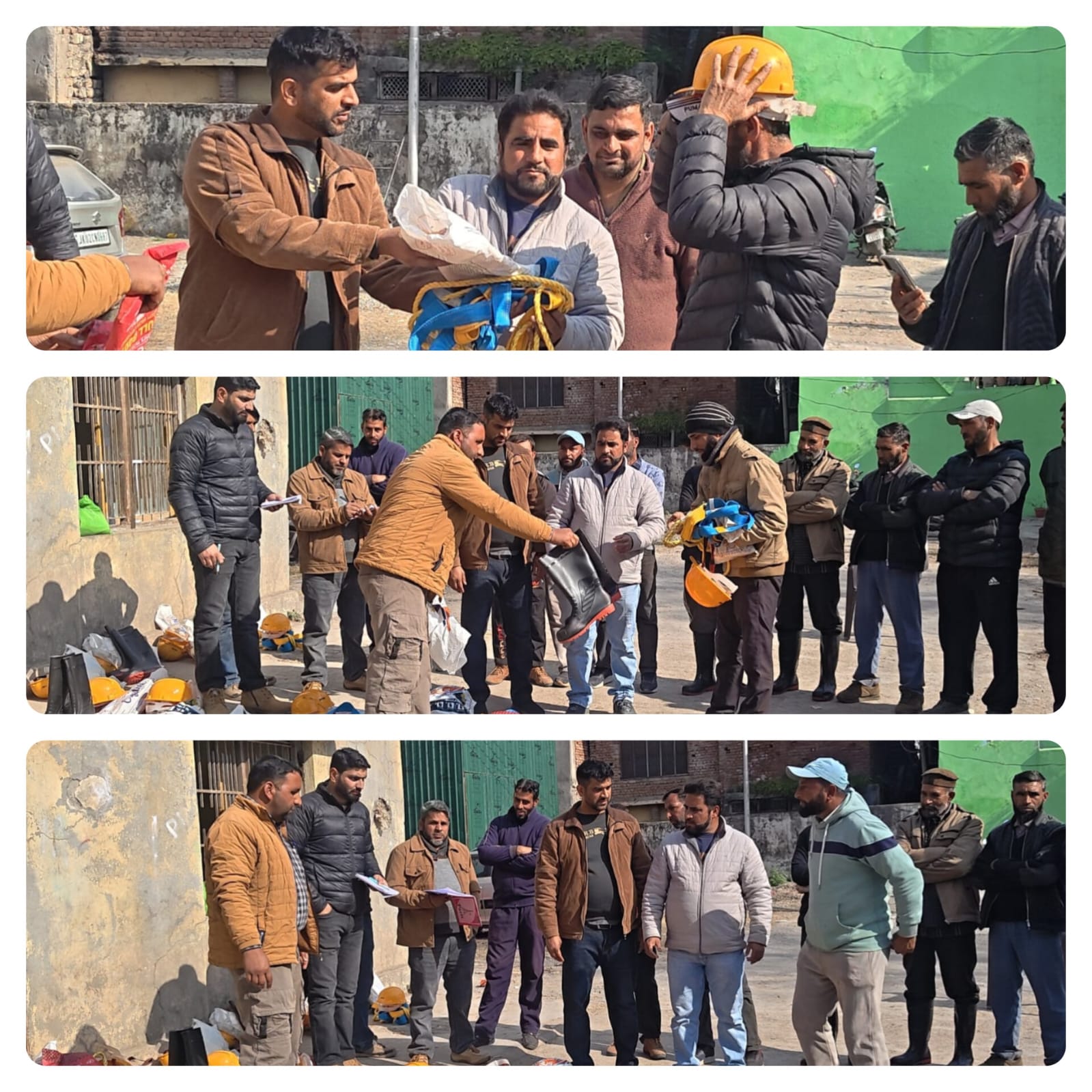 PDD Distributes Protection Kits to Field Staff to Enhance Workplace Safety in Mendhar 