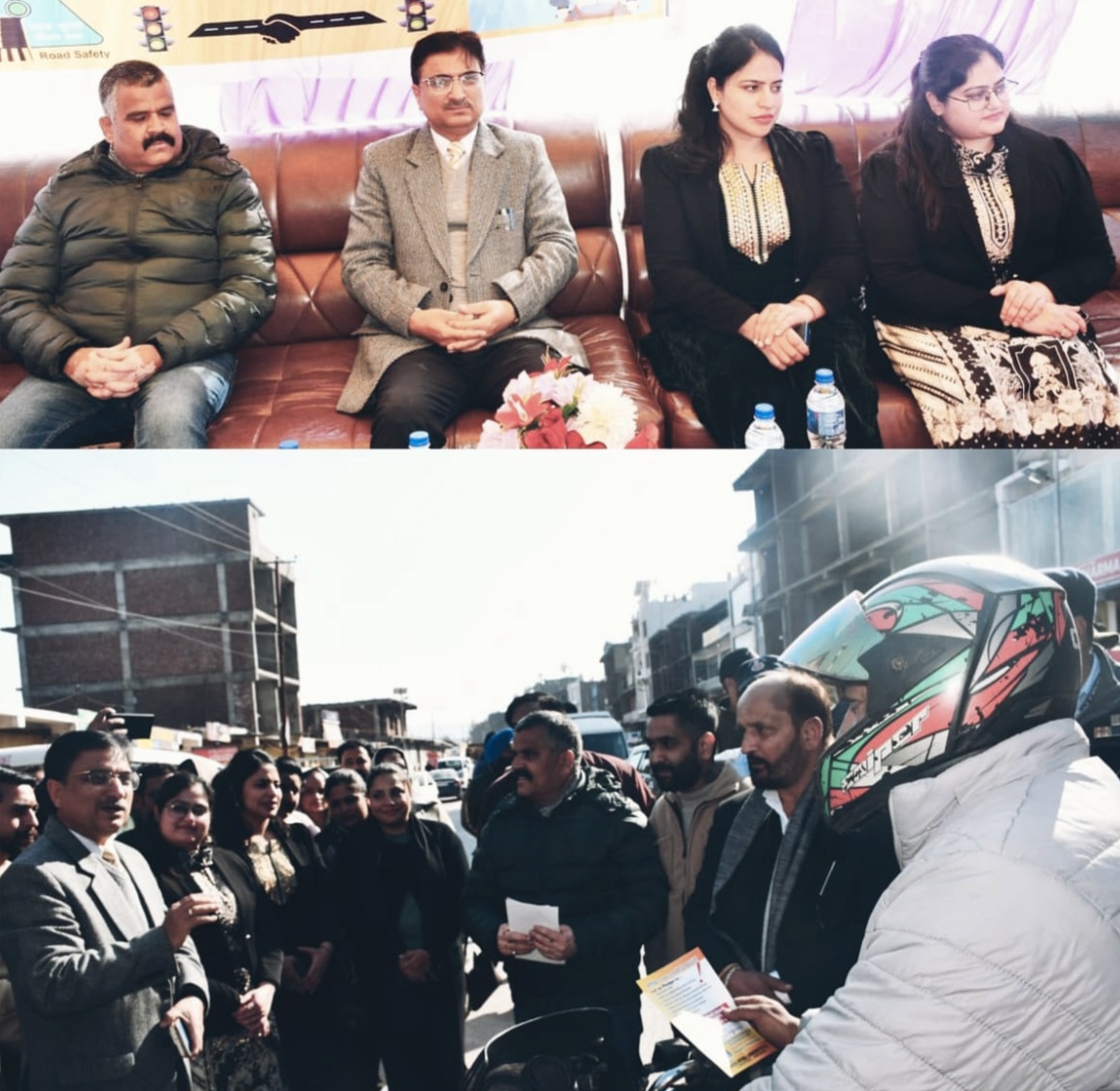 Awareness programme on National Road Safety held at Rajouri