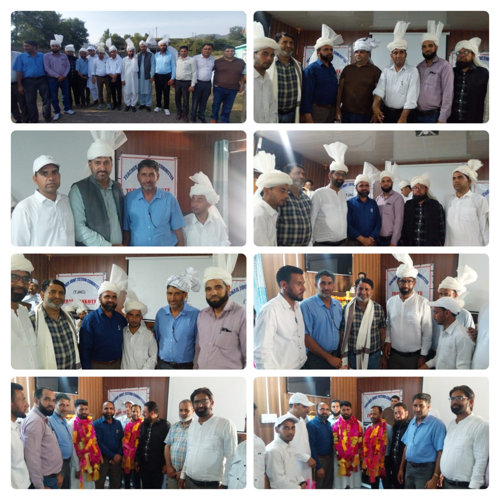 Farewell Organized at GMS Mankote; Education Department Pays Tribute to MD Younis Khan, Felicitates Amjad Rafiq on Promotion