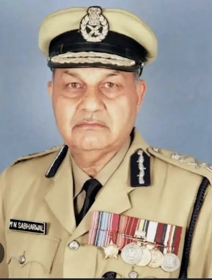 Rana Condoles Demise of Former DGP M.N. Sabharwal