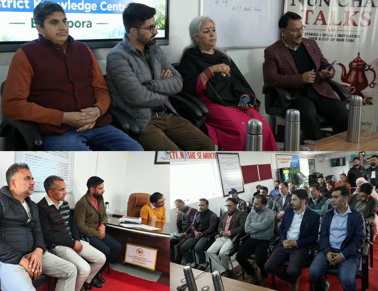 Bandipora Gets Its First-Ever Book Club; ‘Nun Chai Book Club’ Launched at District Knowledge Centre