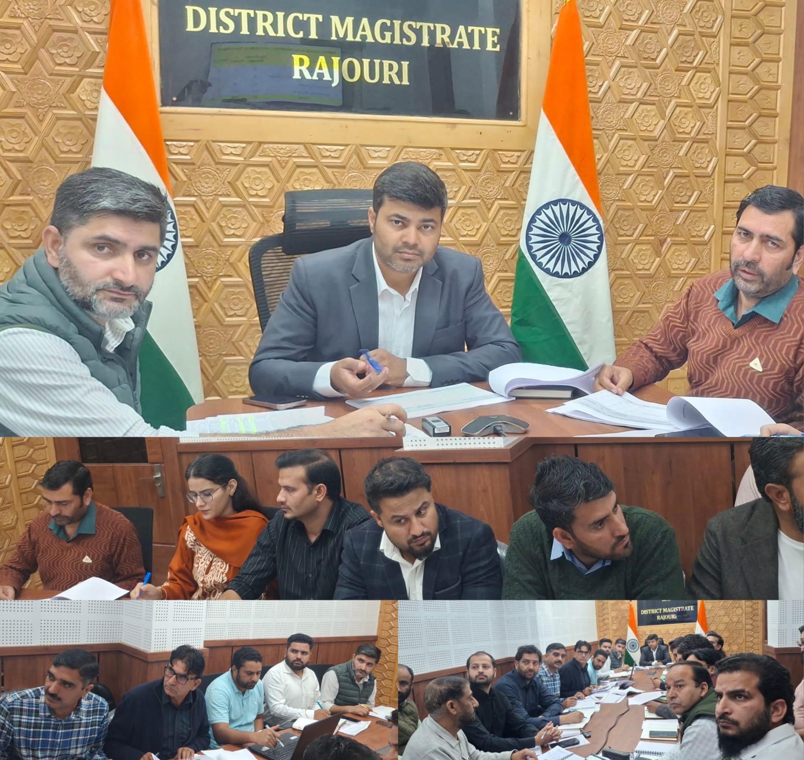 DC Rajouri reviews RDD Sector; Directs expediting of tendering, execution and creation of durable assets